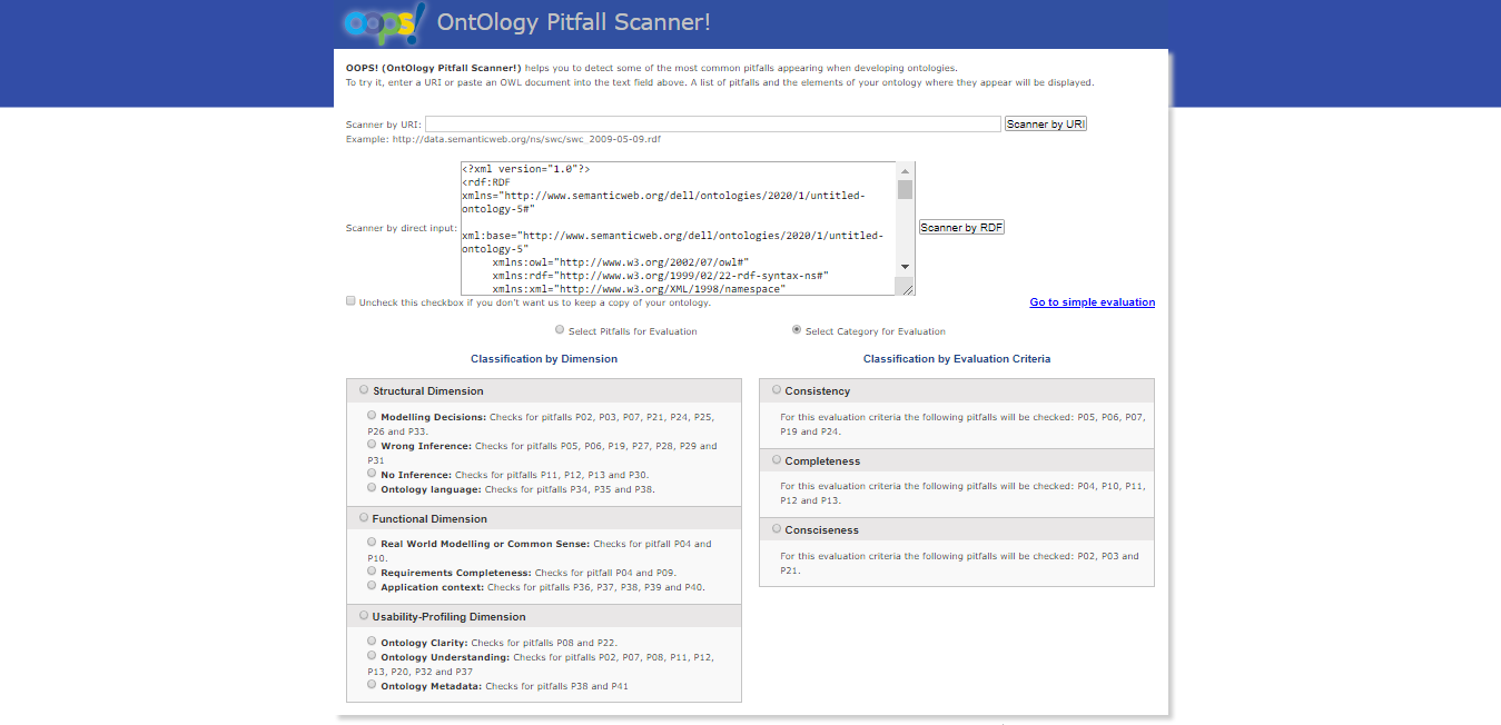 Screenshot of the dimensions on which we scanned the Pain-Model